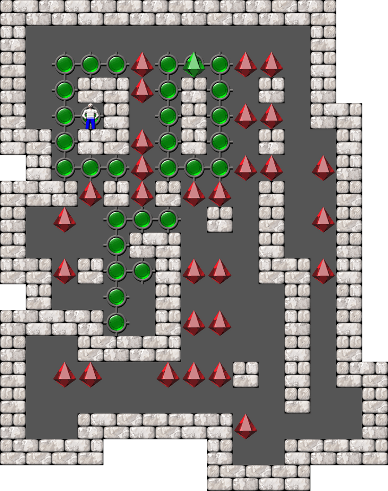 Sokoban Chrysalis Collection 4 level 50